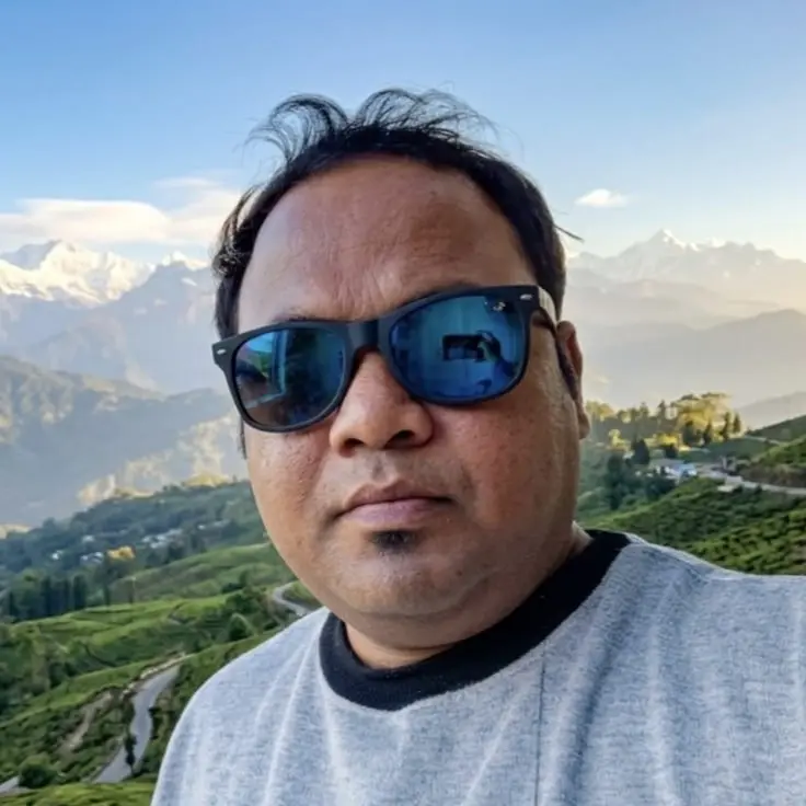 Portrait of Debasish Kundu, Bamboo Cave Founder